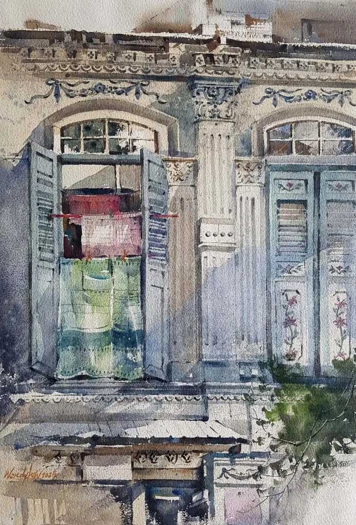 Heritage Windows Watercolour